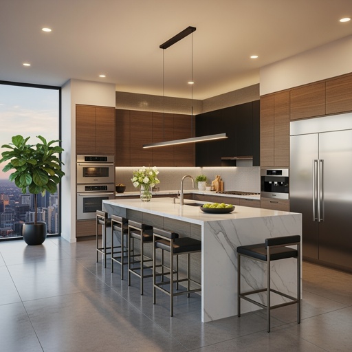 Modern,Luxury,Kitchen,Interior